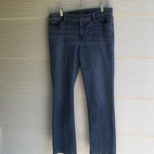 Ralph Lauren Women's Straight Leg Jeans in Deep Blue